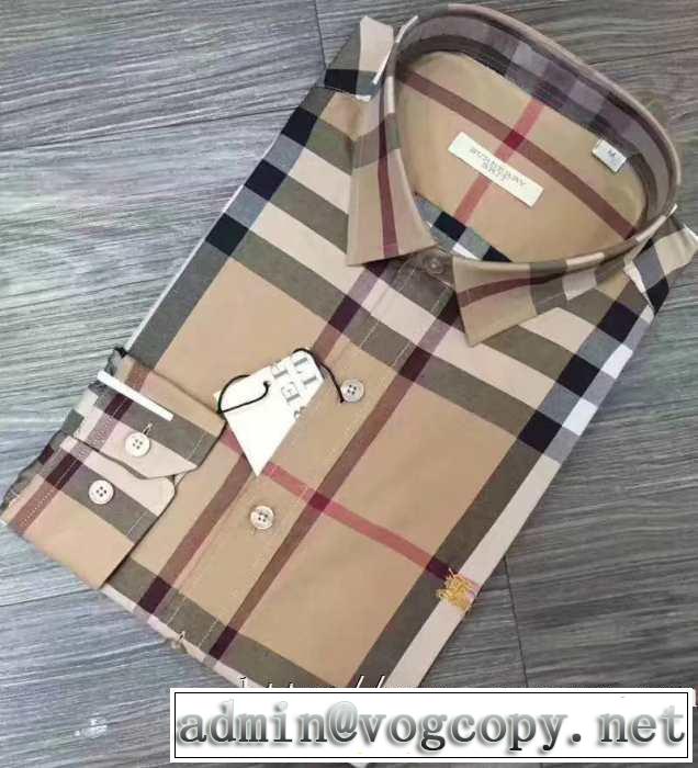 活躍するトレンドアイテム 2019秋冬人気色おすすめ バーバリー BURBERRY シャツ 2色可選