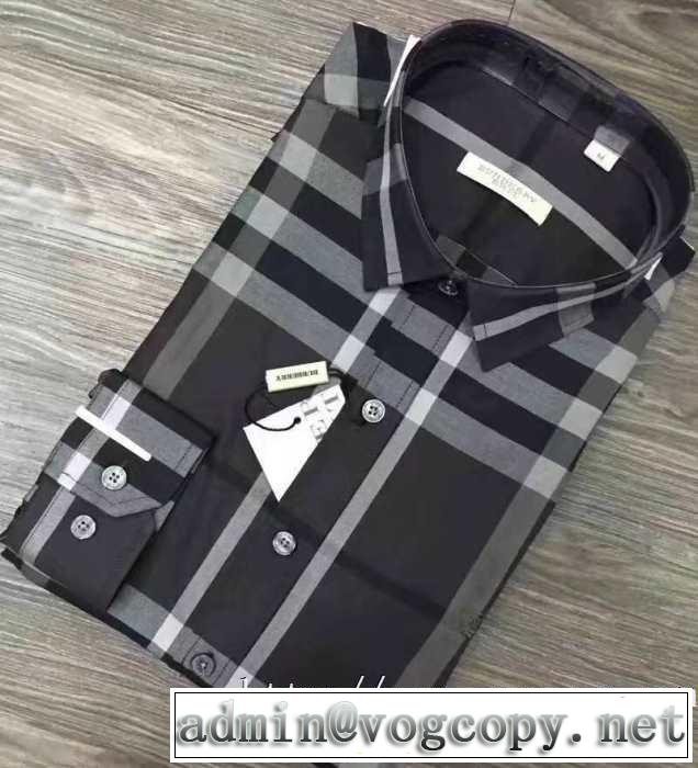 活躍するトレンドアイテム 2019秋冬人気色おすすめ バーバリー BURBERRY シャツ 2色可選