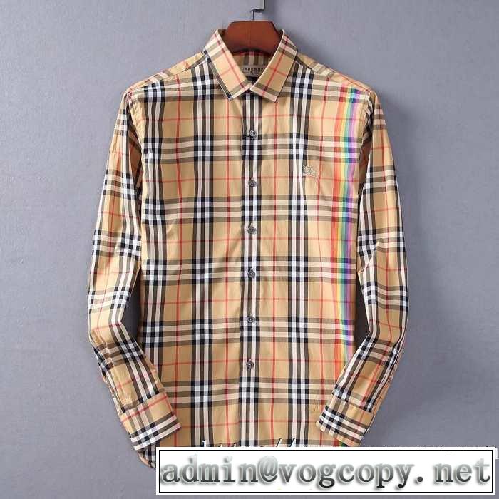 シャツ 2色可選 バーバリー BURBERRY 現在流行中のおすすめ人気 2019トレンド秋冬おすすめ安い
