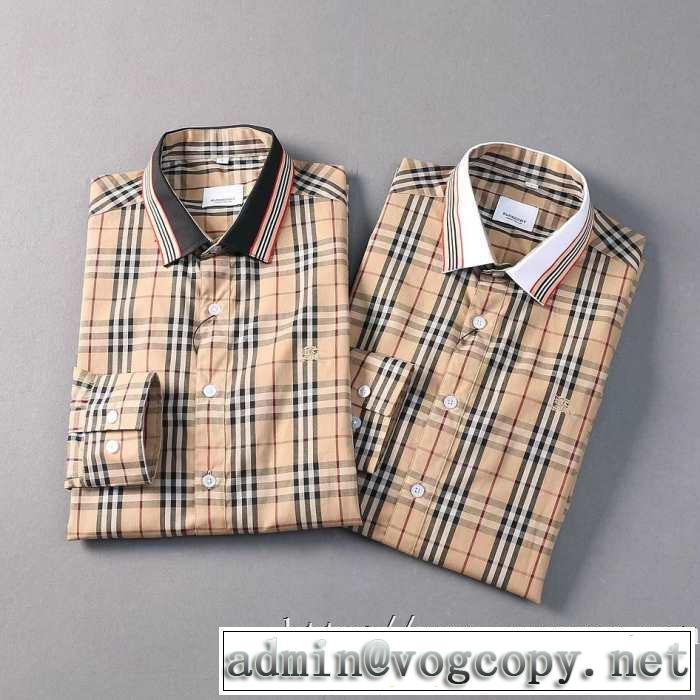 バーバリー BURBERRY シャツ 2色可選 【2019秋冬】今きてる最先端ブランド お洒落で秋冬注目トレンド