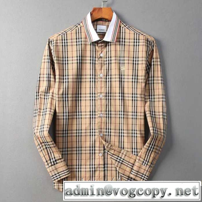 バーバリー BURBERRY シャツ 2色可選 【2019秋冬】今きてる最先端ブランド お洒落で秋冬注目トレンド