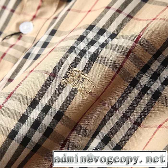 バーバリー BURBERRY シャツ 2色可選 【2019秋冬】今きてる最先端ブランド お洒落で秋冬注目トレンド