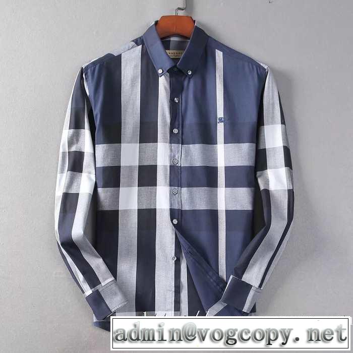 今年らしいおすすめ新品 2019?2020秋冬流行色紹介 バーバリー BURBERRY シャツ 多色可選