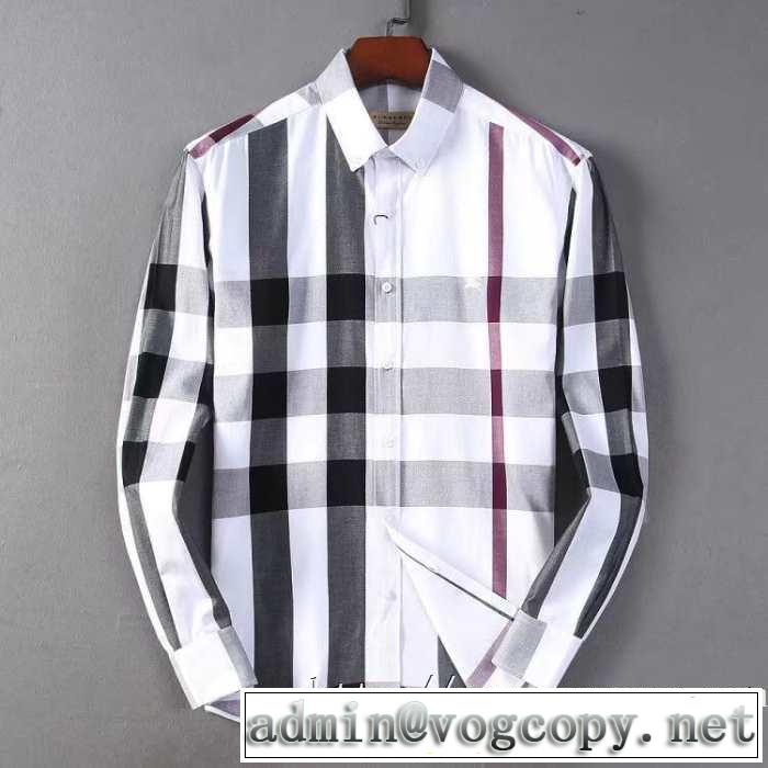 今年らしいおすすめ新品 2019?2020秋冬流行色紹介 バーバリー BURBERRY シャツ 多色可選
