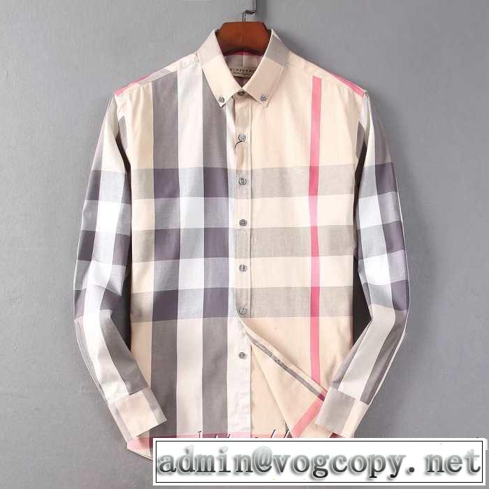今年らしいおすすめ新品 2019?2020秋冬流行色紹介 バーバリー BURBERRY シャツ 多色可選
