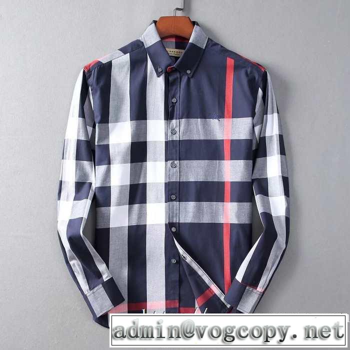今年らしいおすすめ新品 2019?2020秋冬流行色紹介 バーバリー BURBERRY シャツ 多色可選