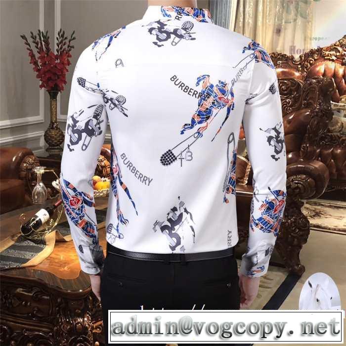 2020秋冬流行ファション バーバリー BURBERRY シャツ 2色可選 2019トレンド秋冬おすすめ安い