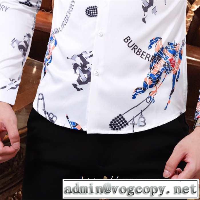 2020秋冬流行ファション バーバリー BURBERRY シャツ 2色可選 2019トレンド秋冬おすすめ安い