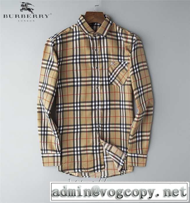 バーバリー BURBERRY シャツ 2色可選 秋冬とれんど新品目立ち 2019-20秋冬取り入れやすい