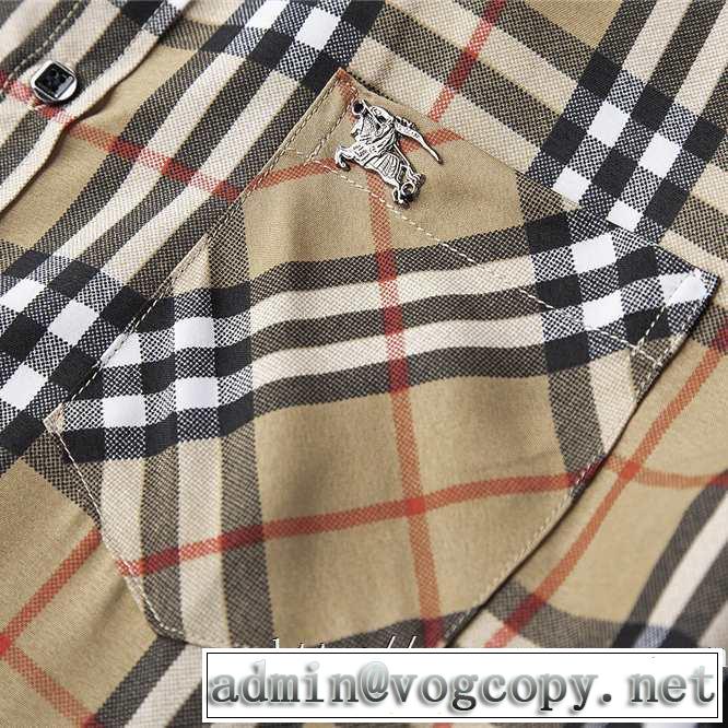 バーバリー BURBERRY シャツ 2色可選 秋冬とれんど新品目立ち 2019-20秋冬取り入れやすい
