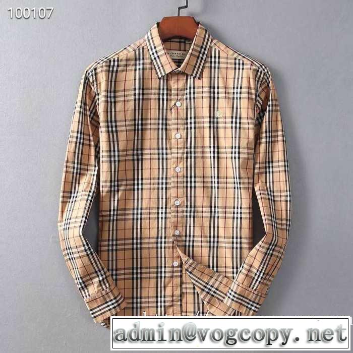 2019トレンドファッション新品 バーバリー BURBERRY シャツ 2色可選 お洒落で秋冬注目トレンド