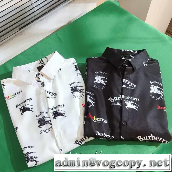 シャツ 2色可選 バーバリー BURBERRY 秋ファションのトレンド 【2019秋冬】の注目トレンド