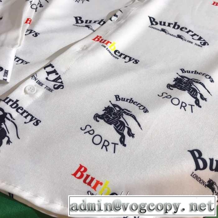 シャツ 2色可選 バーバリー BURBERRY 秋ファションのトレンド 【2019秋冬】の注目トレンド