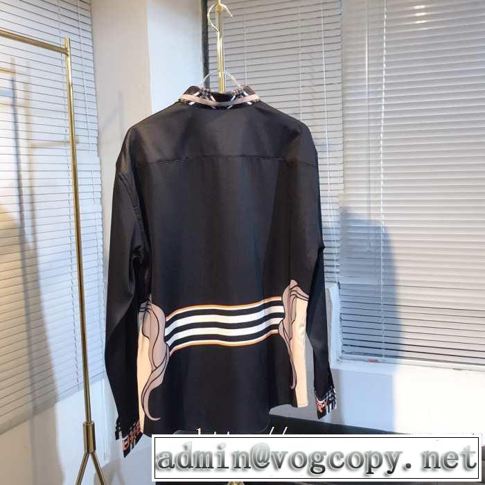 バーバリー BURBERRY シャツ 2色可選 2019トレンドアイテム激安 秋こそ楽しめるアイテム