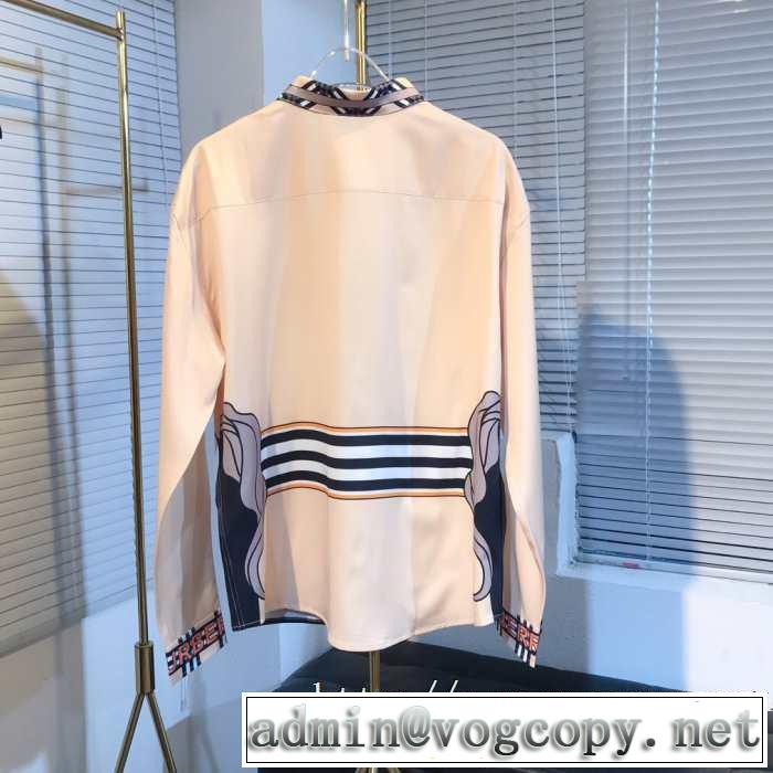 バーバリー BURBERRY シャツ 2色可選 2019トレンドアイテム激安 秋こそ楽しめるアイテム