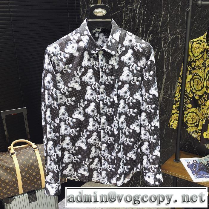  2019年の春夏に着たい ドルチェ＆ガッバーナ Dolce&Gabbana 長袖 /ロンT/ロングT/ロングTシャツ 透け感優しい 
