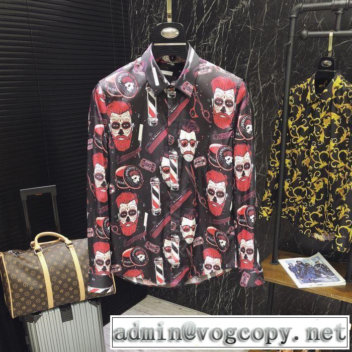  ドルチェ＆ガッバーナ大人っぽく仕上げ  春夏の流行り2019新品  長袖 /ロンT/ロングT/ロングTシャツ Dolce&Gabbana 