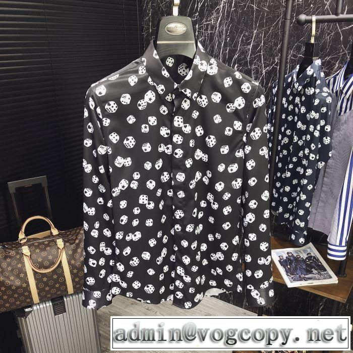  長袖 /ロンT/ロングT/ロングTシャツ  2019春夏も引き続き人気セール ドルチェ＆ガッバーナ Dolce&Gabbana リッチな印象に 