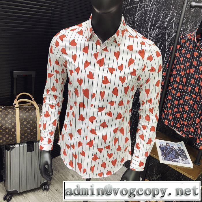 2色可選 大人の余裕が漂う ドルチェ＆ガッバーナ Dolce&Gabbana 長袖 /ロンT/ロングT/ロングTシャツ【2019春夏】最新コレクション