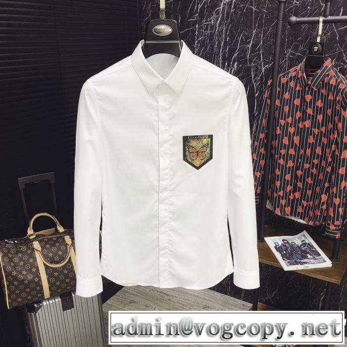  知的な雰囲気夏着物 ドルチェ＆ガッバーナ2019年の夏のマスト  Dolce&Gabbana 長袖 /ロンT/ロングT/ロングTシャツ 2色可選 