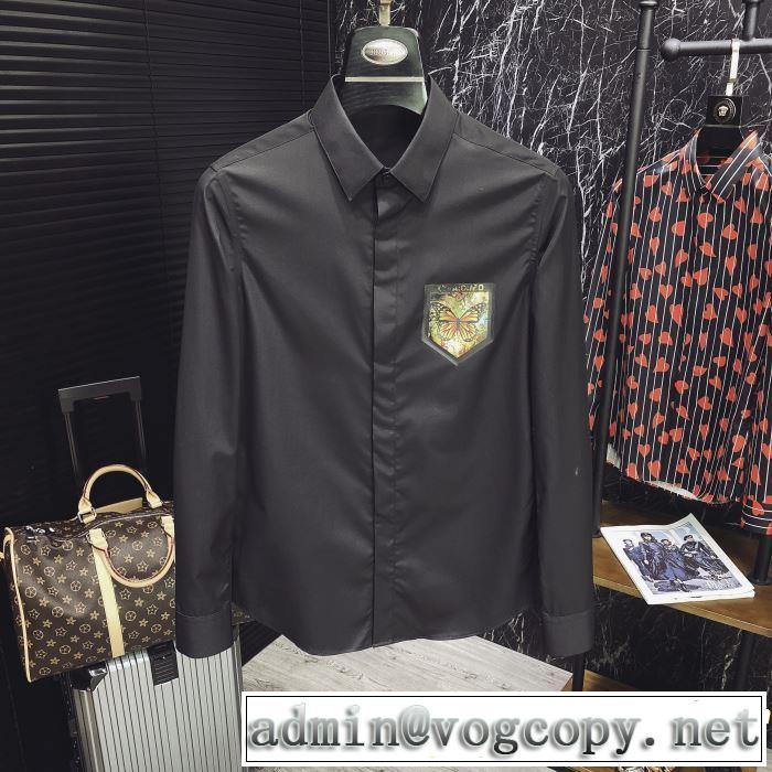知的な雰囲気夏着物 ドルチェ＆ガッバーナ2019年の夏のマスト  Dolce&Gabbana 長袖 /ロンT/ロングT/ロングTシャツ 2色可選