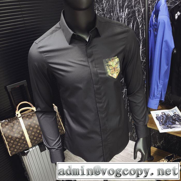 知的な雰囲気夏着物 ドルチェ＆ガッバーナ2019年の夏のマスト  Dolce&Gabbana 長袖 /ロンT/ロングT/ロングTシャツ 2色可選