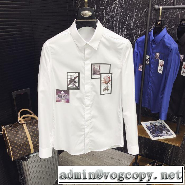  4色可選 風通しの良いフレア ドルチェ＆ガッバーナ Dolce&Gabbana2019春夏トレンドアイテム 長袖 /ロンT/ロングT/ロングTシャツ 