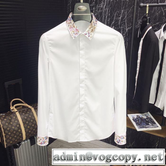 長袖 /ロンT/ロングT/ロングTシャツ2019春夏も引き続き人気セール ドルチェ＆ガッバーナ Dolce&Gabbana  2色可選