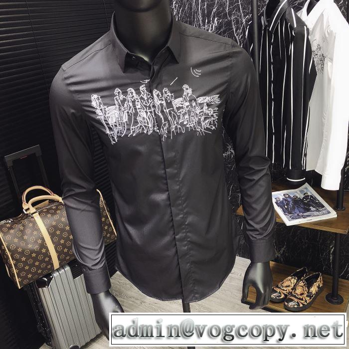 Dolce&Gabbana 季節をまたい新作アイテム 2色可選  長袖 /ロンT/ロングT/ロングTシャツ ドルチェ＆ガッバーナ 2019夏ファション新品