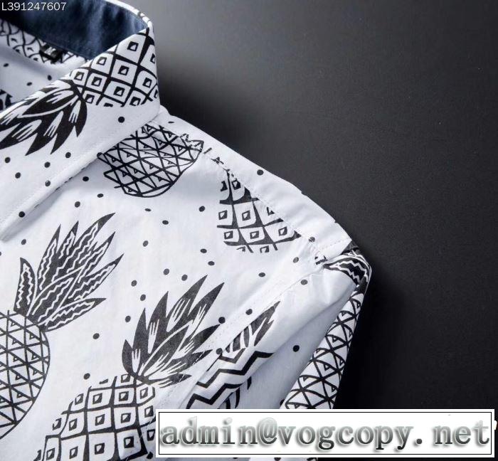 長袖 /ロンT/ロングT/ロングTシャツ 大人のカジュアルスタイル ドルチェ＆ガッバーナ Dolce&Gabbana 旬の気分を絶妙に