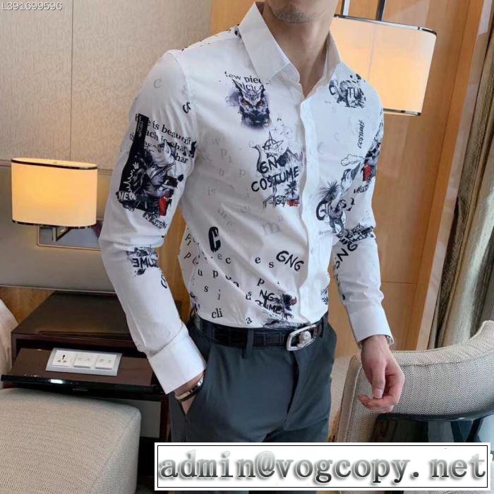 2019SSのトレンド商品 ドルチェ＆ガッバーナ Dolce&Gabbana 長袖 /ロンT/ロングT/ロングTシャツ 春夏らしい華やか