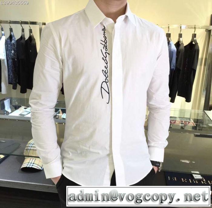 リラックススタイルが実現 ドルチェ＆ガッバーナ Dolce&Gabbana 長袖 /ロンT/ロングT/ロングTシャツ 《2019年》今、注目のストリート