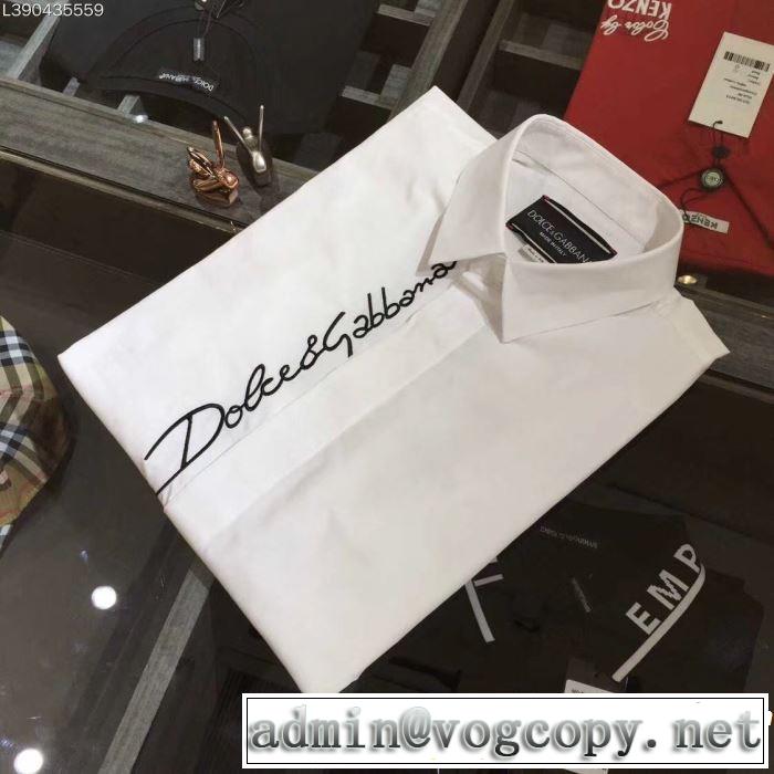 リラックススタイルが実現 ドルチェ＆ガッバーナ Dolce&Gabbana 長袖 /ロンT/ロングT/ロングTシャツ 《2019年》今、注目のストリート