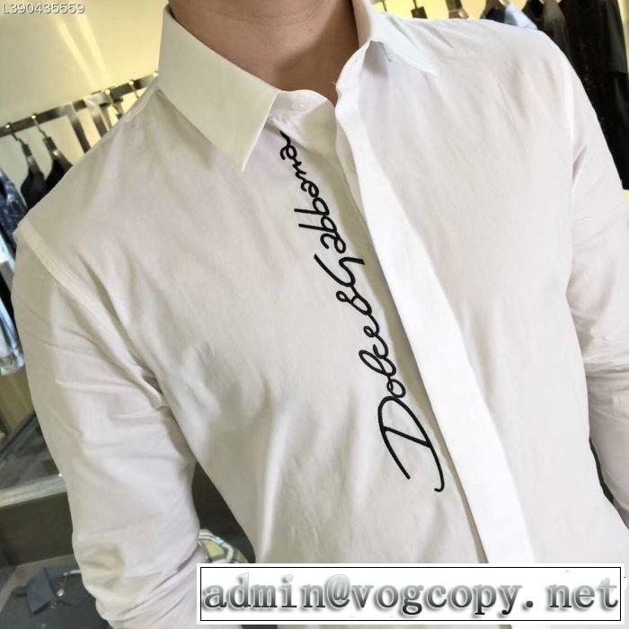 リラックススタイルが実現 ドルチェ＆ガッバーナ Dolce&Gabbana 長袖 /ロンT/ロングT/ロングTシャツ 《2019年》今、注目のストリート