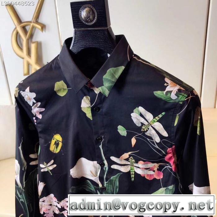 長袖 /ロンT/ロングT/ロングTシャツ シンプルながら切れ味のいい ドルチェ＆ガッバーナ 2019春夏は人気定番 Dolce&Gabbana
