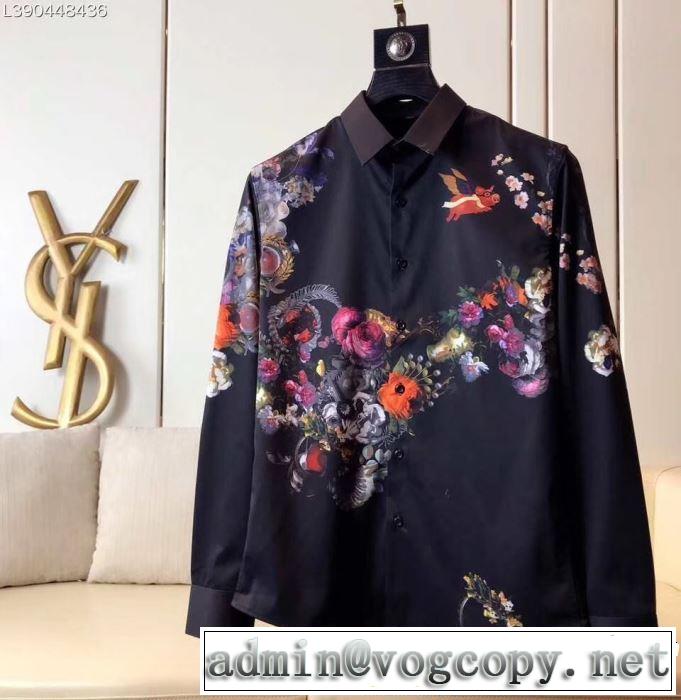  新しい斬新なスタイル ドルチェ＆ガッバーナ Dolce&Gabbana2019夏ファション新品  長袖 /ロンT/ロングT/ロングTシャツ 2色可選 