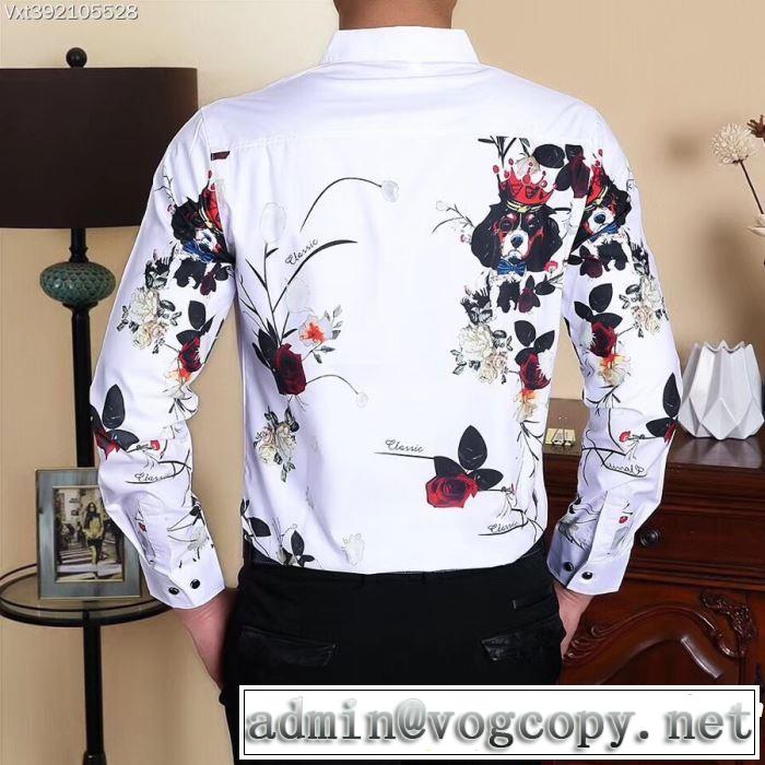 2019年夏の一押しファッションアイテム ドルチェ＆ガッバーナ Dolce&Gabbana  今季流行りの人気新作 長袖 /ロンT/ロングT/ロングTシャツ