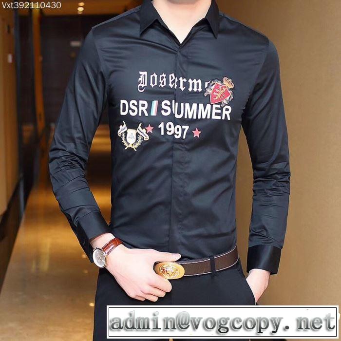  長袖 /ロンT/ロングT/ロングTシャツ 2色可選 大人のこなれた着こなし ドルチェ＆ガッバーナ Dolce&Gabbana 2019SSのトレンド商品
