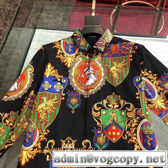 限定価格Dolce&Gabbana ドルチェ＆ガッバーナ メンズ シャツ 安い 人気 ブランドトレンドエレガントコーデ海外最新作