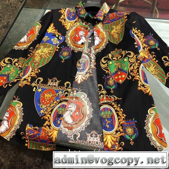 限定価格Dolce&Gabbana ドルチェ＆ガッバーナ メンズ シャツ 安い 人気 ブランドトレンドエレガントコーデ海外最新作