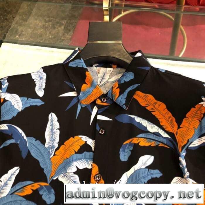 オシャレコーデ ドルチェ＆ガッバーナ シャツ サイズ 着こなし2019-20秋冬トレンドDolce&Gabbana コレクション 人気アイテム