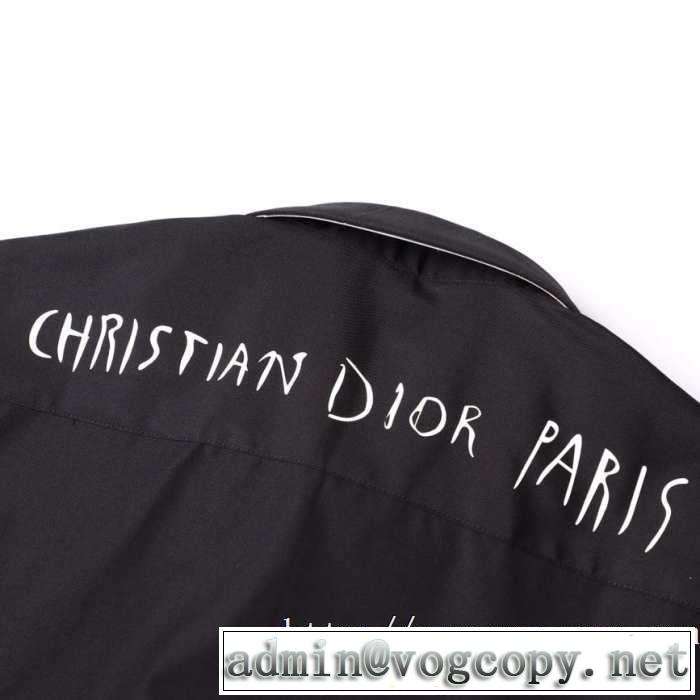 先取り 2019/2020秋冬ファッション 支持率が高い秋冬最新作 ディオール DIOR シャツ 2色可選