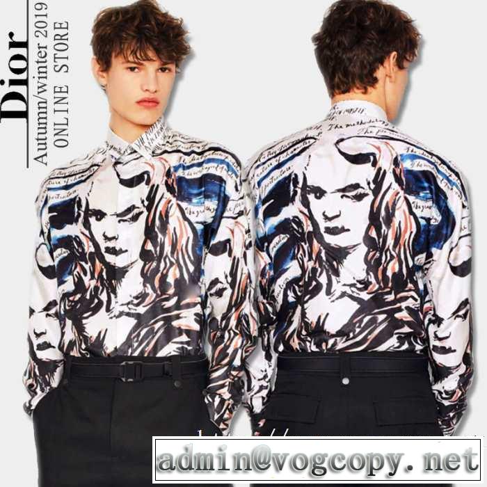 2019トレンドカラー秋冬セール 秋冬ファッションコーディネート ディオール DIOR シャツ