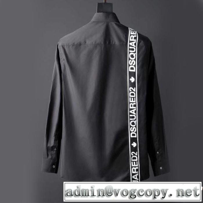 2019春夏トレンドアイテム 長袖 /ロンT/ロングT/ロングTシャツ  春夏に役立つカジュアル ディースクエアード DSQUARED2 2色可選