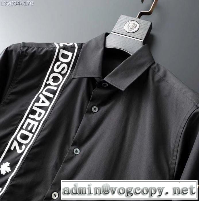 2019春夏トレンドアイテム 長袖 /ロンT/ロングT/ロングTシャツ  春夏に役立つカジュアル ディースクエアード DSQUARED2 2色可選