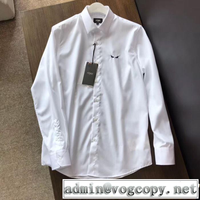長袖 /ロンT/ロングT/ロングTシャツ フェンディ甘過ぎず大人な印象に FENDI 2色可選 2019夏ファション新品
