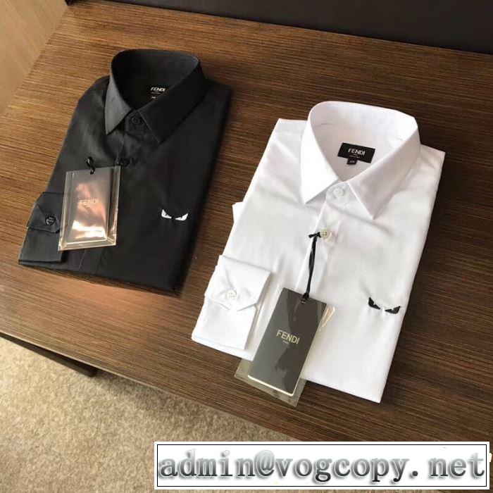 長袖 /ロンT/ロングT/ロングTシャツ フェンディ甘過ぎず大人な印象に FENDI 2色可選 2019夏ファション新品