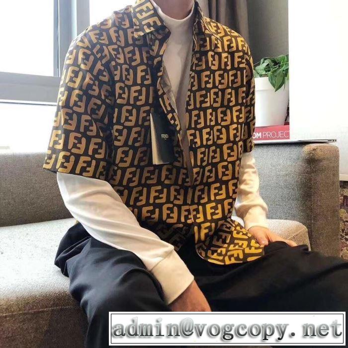 2色可選 オシャレ印象で人気の高いシャツ フェンディ FENDI2019春夏は人気定番