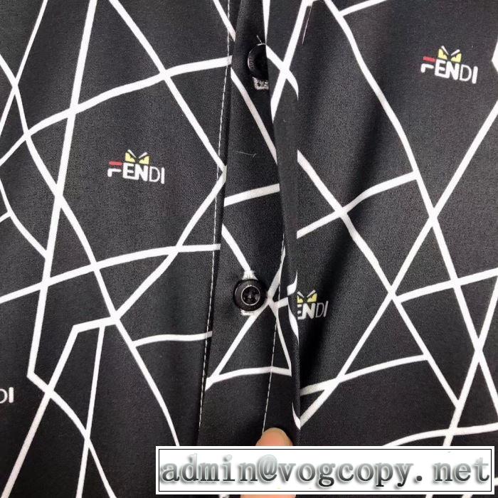 おしゃれ上級者に挑戦 2色可選 シャツ 知的な夏のスタイル フェンディ FENDI 【2019年】夏のファッション