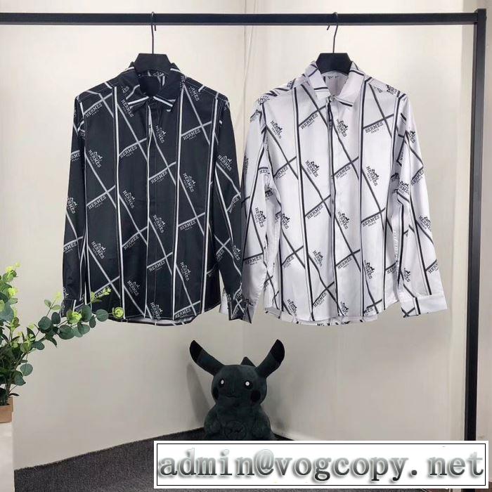  HERMES夏に良く似合うちょっと新品 2色可選 シャツ 2019春夏は人気定番 エルメス季節感のあるファッション